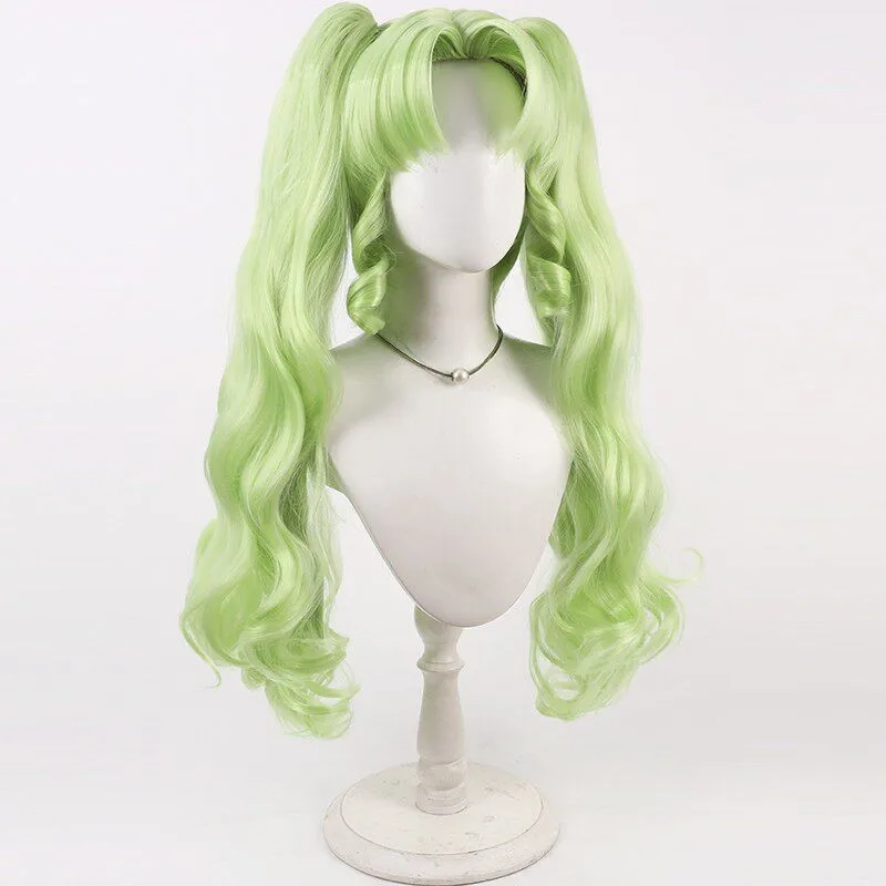 Anime Pretty Rhythm: PriPara Falulu Cos Cosplay Wig Halloween Carnival Party Props Synthetic Hair Heat Resistant Fiber + Wig Cap