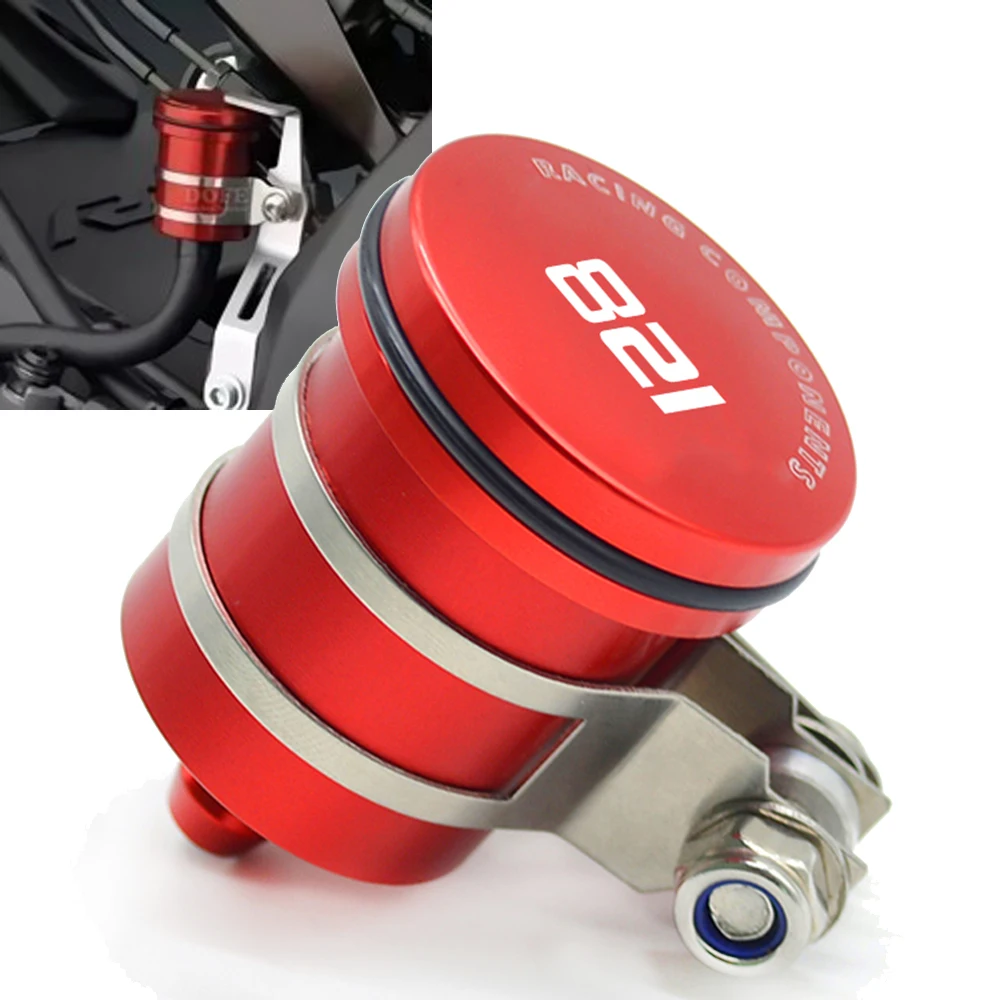 Rear Brake Fluid Reservoir Clutch Tank Oil Cup for duacti 821 MONSTER /Darrk/Stripe HYPERMOTARD 821 /SP 2013 2014 2015 2016 2017