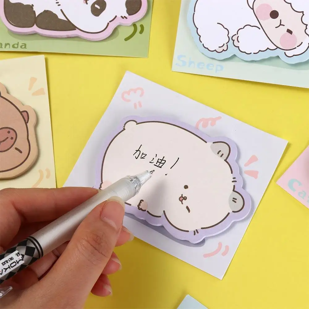 Memo Note Animal Shape Animal Sticky Notes Journaling Planner Memo Pad Note Pad Sticky N Times Note Paper Teen/Adult/ Girls