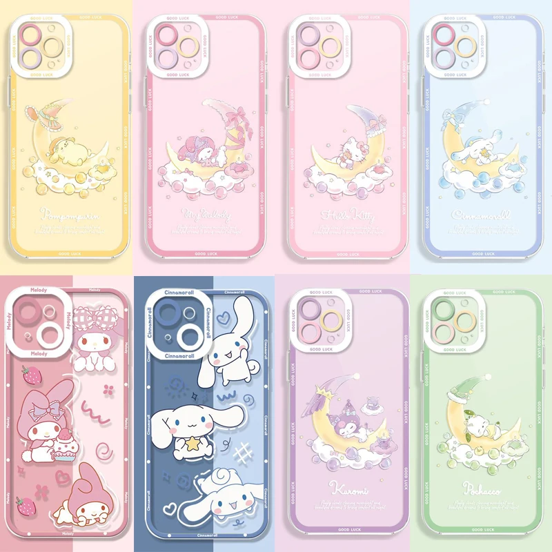 لطيف كورومي سينامورول ميلودي جراب هاتف ل Vivo Y400 Y16 Y03 Y17S Y19S Y04 Y03 Y29 Y100 Y17 Y20 Y15 Y27 Y28 Y35 Y36 Y02 غطاء #1