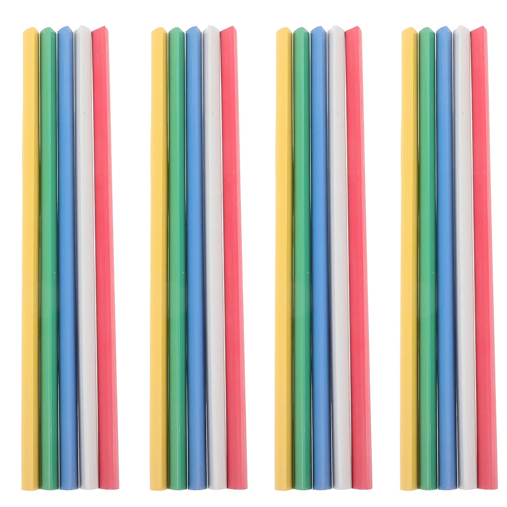 50pcs Sliding Bar Clips For Report Covers Document Binding Folder Loose Leaf Plastic Slide Binder Book Binder Clips Spine Bars