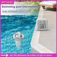 Wireless Pool Thermometer Set Outdoor Pool Temperature Sensor Indoor Humidity Monitor Water And Air Temp Readings,Requisite