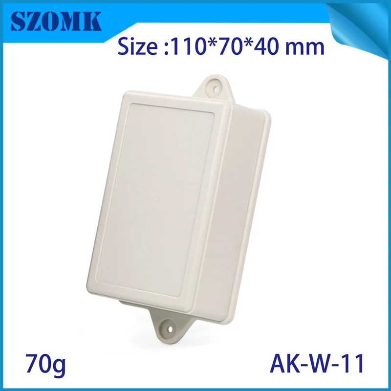 Diy Plastic enclosures for electronics (10Pcs) 110*70*40mm  wall mounting junction box enclosure outlet box electrical cabinet