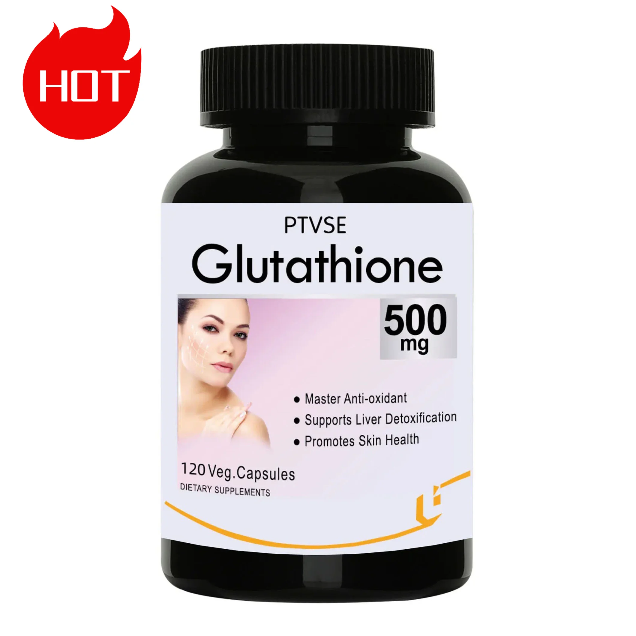 Hydrolyzed Collagen Glutathione Biotin Capsules with Vitamins  | Non-GMO Vegan Gluten-Free |Dietary Supplement