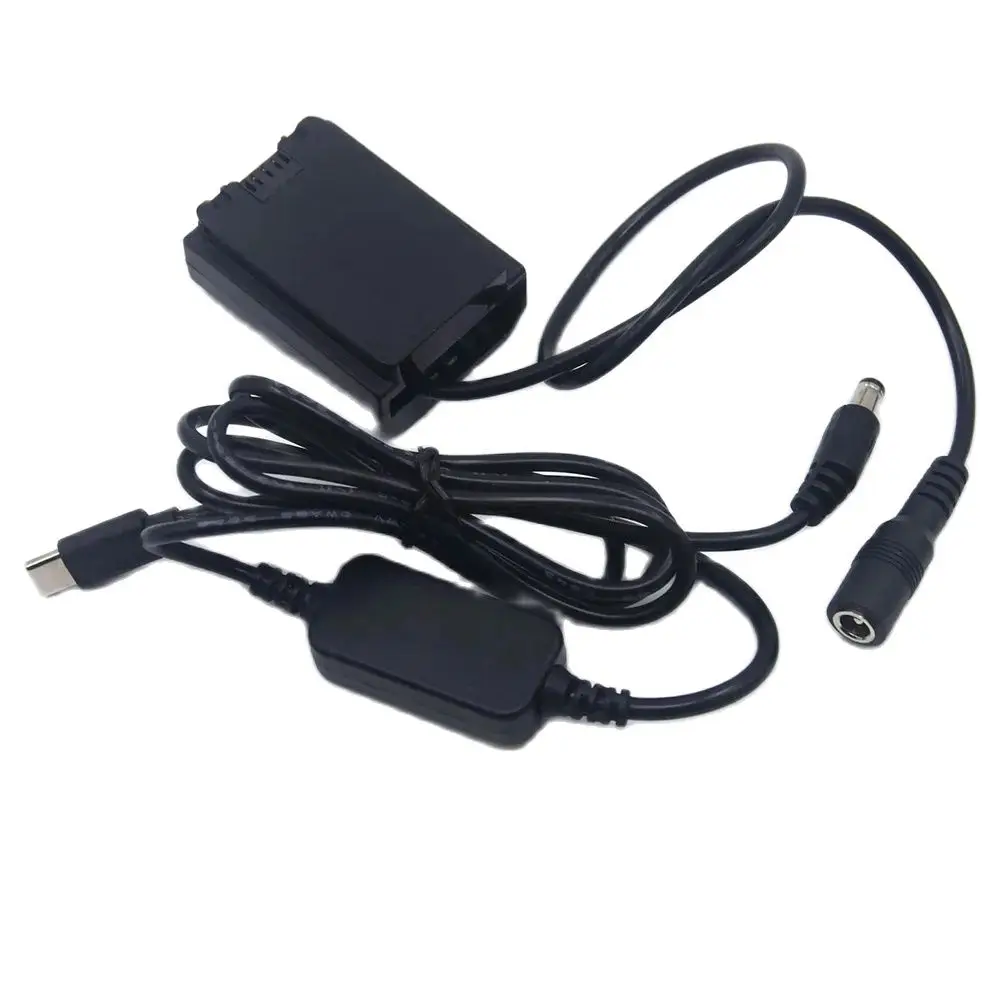 NP-FZ100 Dummy Battery FZ100 DC Coupler USB C Power Cable Fit for Sony Alpha A9 ILCE-9 ILCE-7M3 A7RIII A7 III ILCE-7M3K A6600