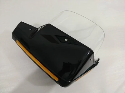 검정색 핸드 가드 + 투명 챙 모자 1개