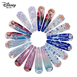 12 stücke gefrorene Disney Haarnadeln Mädchen Anime Schmuck Accessoire Elsa Anna niedlichen Kopf bedeckung Mode Kopfschmuck Haar griff Kinder Geburtstags geschenke