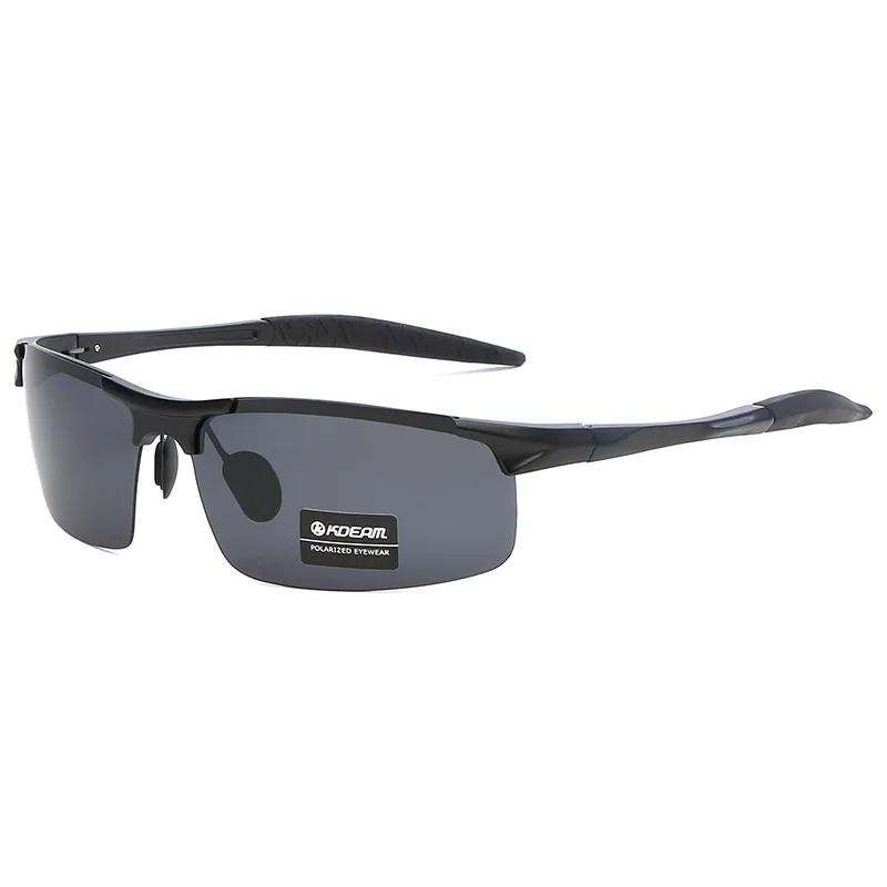 KDEAM Luxury brand Aluminum Magnesium Metal Glasses HD Polarized Driver Driving Sunglasses Outdoor Sports Sun Glass KD8177S