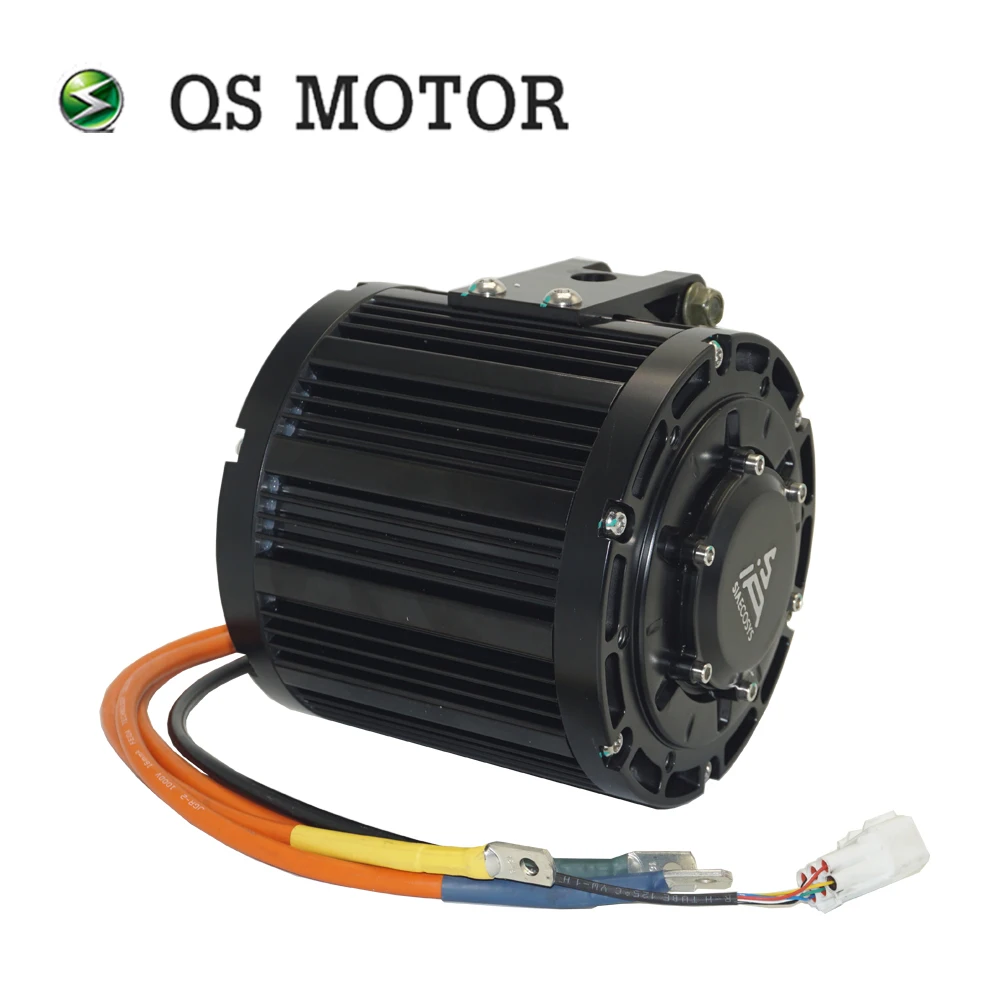 QS Motor-Eje estriado para motocicleta eléctrica, Eje estriado con piñón 3000 14T, 428 W, 70H, V1, QS138