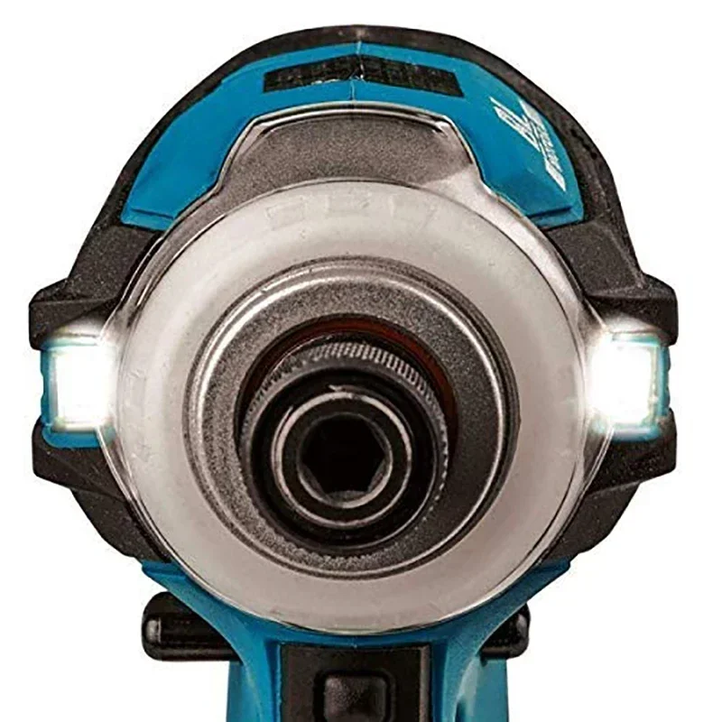 Imagem -03 - Makita-chave de Fenda Elétrica sem Fio sem Escova Furadeira Recarregável Ferramenta Elétrica Original Dtd171 Impact Driver 18v