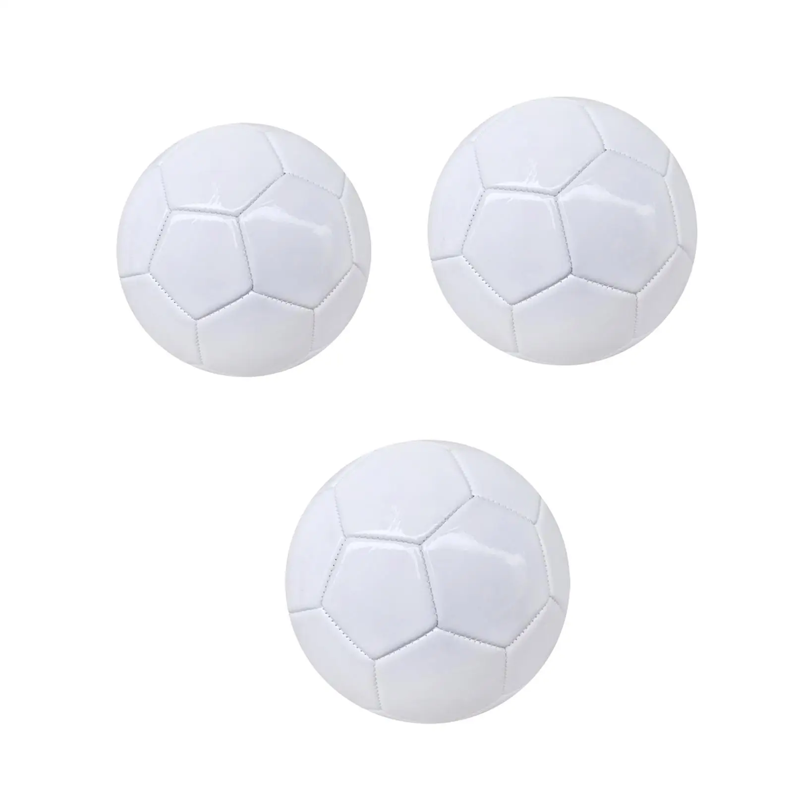 White Soccer Ball Professional Painting Training Ball DIY Soccer Ball Outdoor