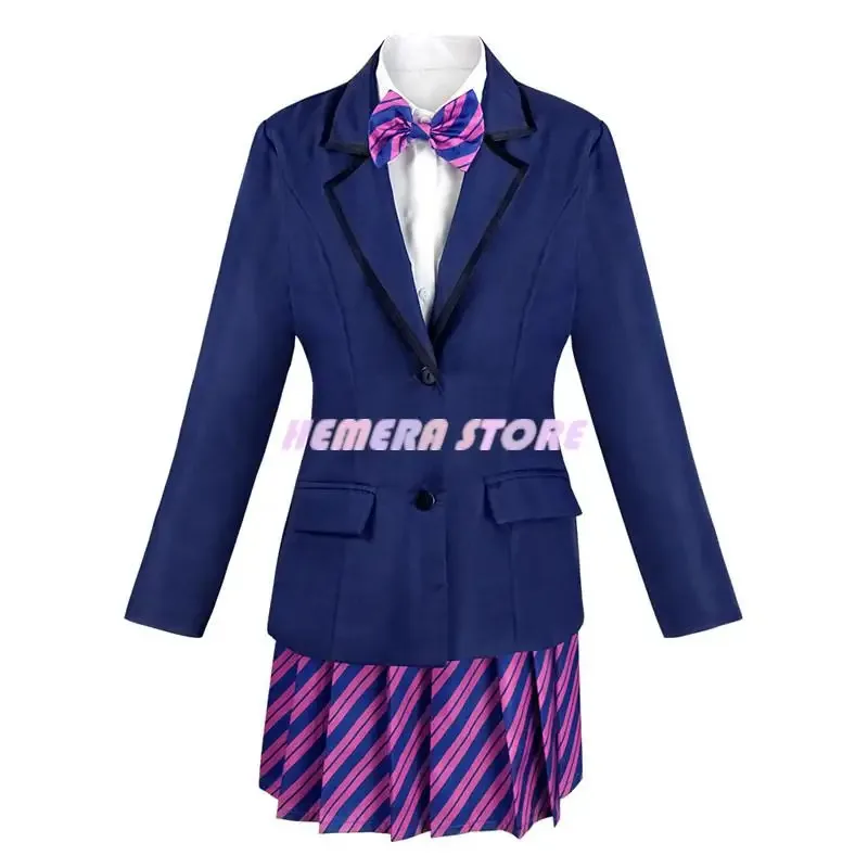 Anime Komi Can't Communicate Komi Shoko Cosplay Costume Outfits Shirt Tie Short Women Uniform Halloween Carnival Party Clothes