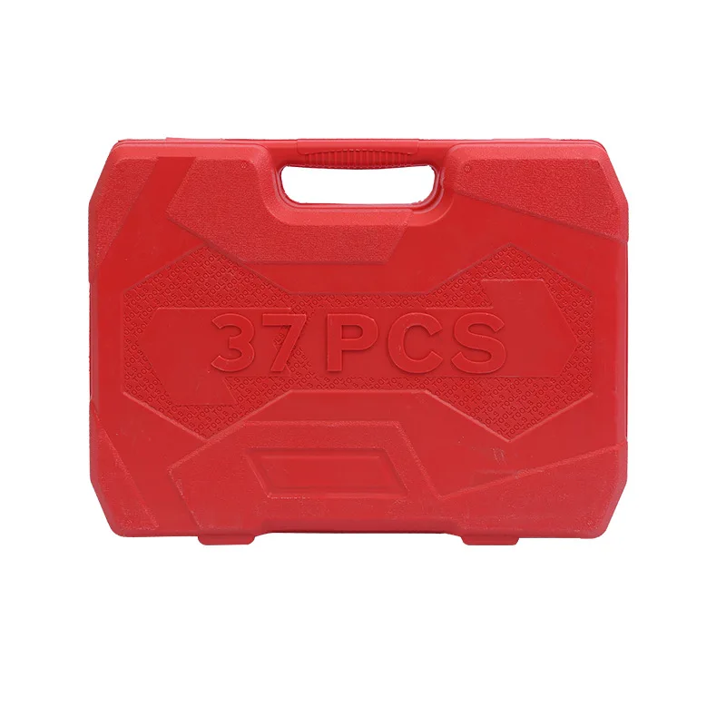 ينطبق على مفتاح المقبس 32 قطعة ملحقات مزدوجة الأغراض من الكروم الفاناديوم الصلب اعة صندوق أدوات إصلاح السيارات متعدد الوظائف #5