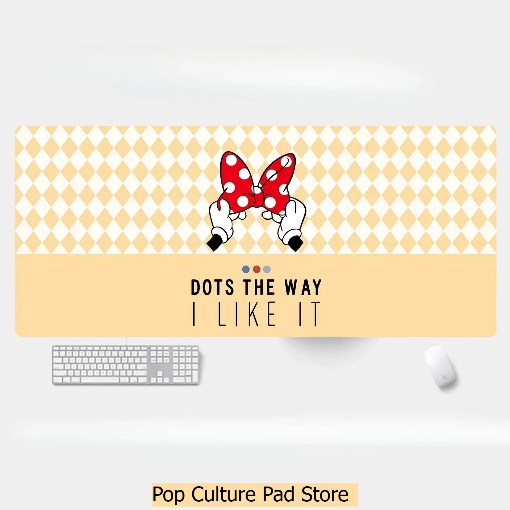 

Kid Desk Mat Disney Princess Cartoon Mouse Pad Oversized PU Leather Material Snow White Cute Girl Office Computer Keyboard Pad