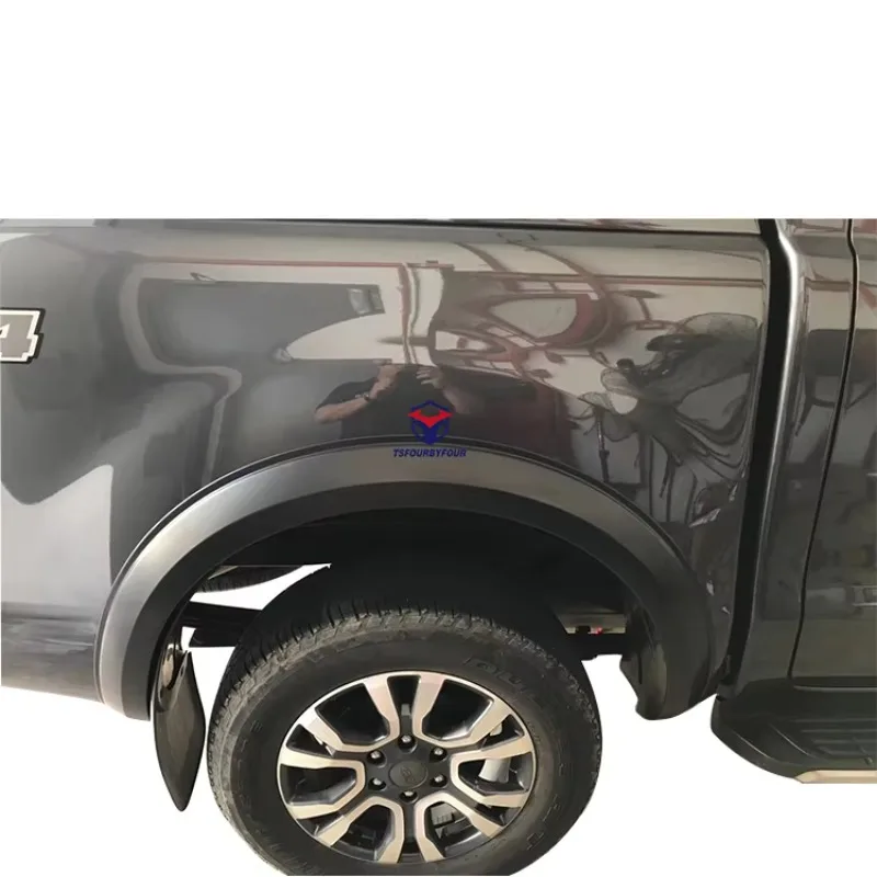 

4inch Wheel Arch Slim Fender Flares For Ranger XLT Wildtrak 2018 2019 2020 PX3 Accessories With Rader Sensor Holes