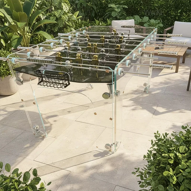 Voetbaltafel van gehard krista - Foosball Table Commercial recensie en prijs