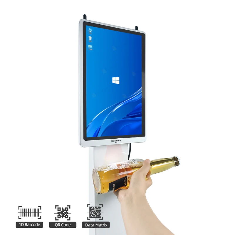 2025 New Model  Terminal Price Checker for Supermarket Wall-mounted Price Checker Scanner ER240W