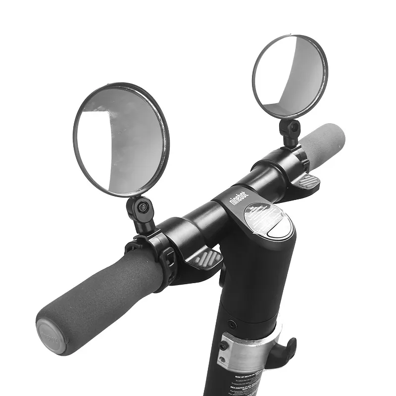 

Bicycle Electric scooter 360 Degree Rearview Mirror Rotating Rearview Mirror Wide-angle Convex Mirror Silicone Handle Reflector