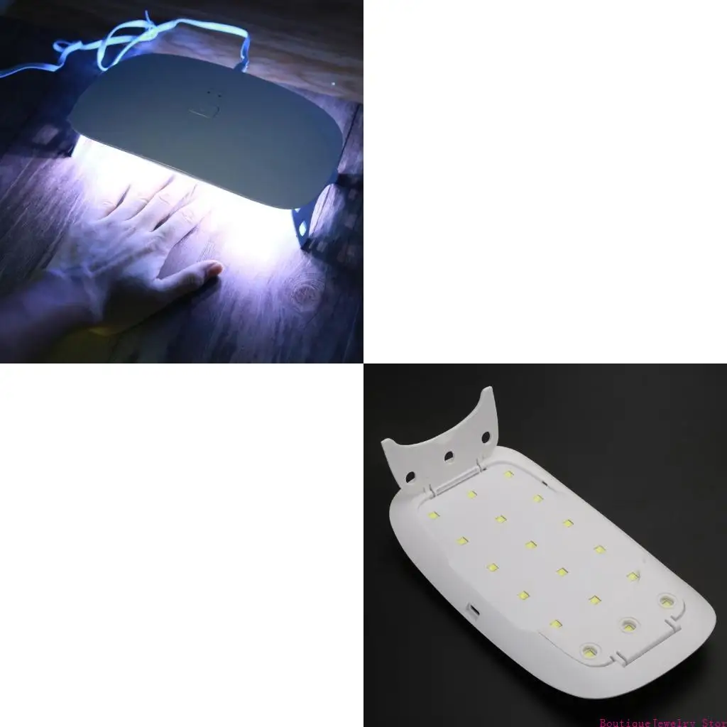 

E1PE Rechargeable LED Gel UV Light Wireless Lamp Cordless Durable for Nail