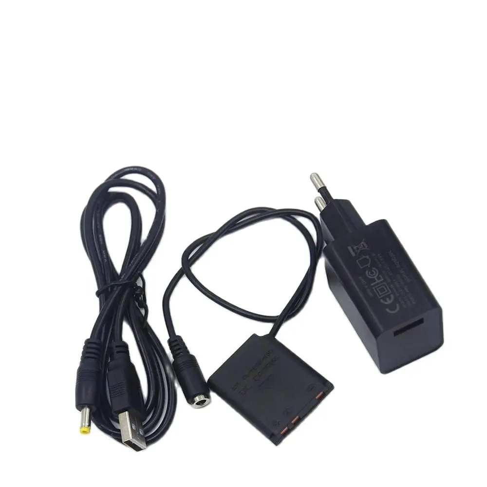 USB إلى تيار مستمر كابل الطاقة 18 واط شاحن Li40B Li42B الدمية مجموعة البطارية ل فوجي FinePix E900 E550 نيكون EN-EL10 KLIC-7006 بنتاكس D-Li63