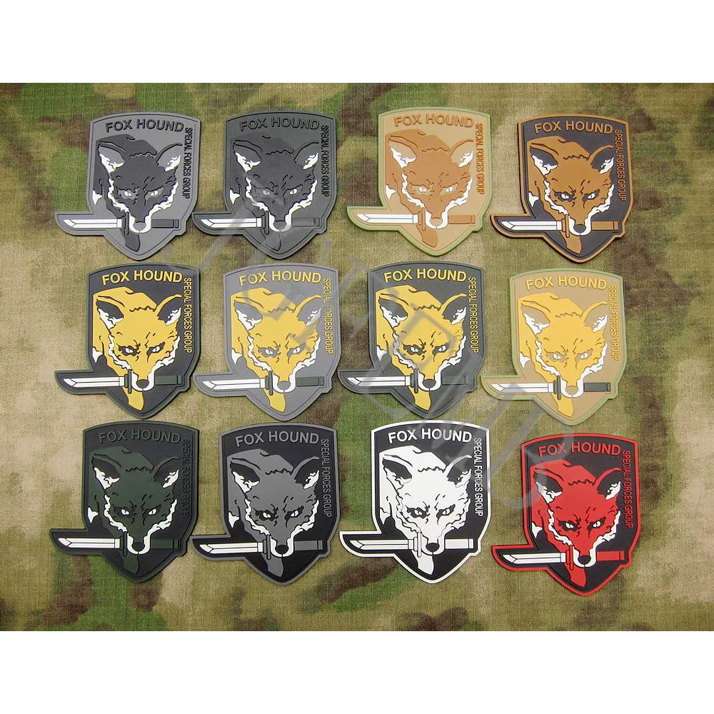 MGS FOXHOUND SPECIAL FORCE GROUP 3D PVC Patch