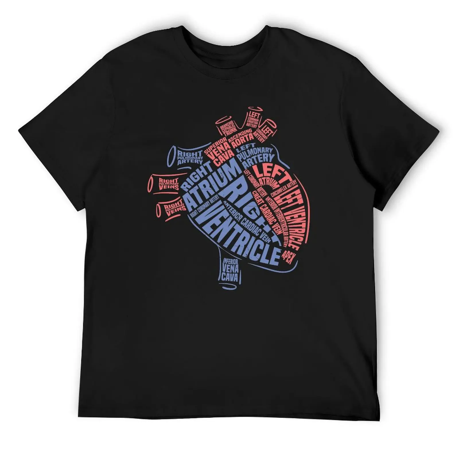 

Anatomical Heart Medical Parts of Heart Anatomy Gift T-Shirt luxury designer oversized plain black t shirts men