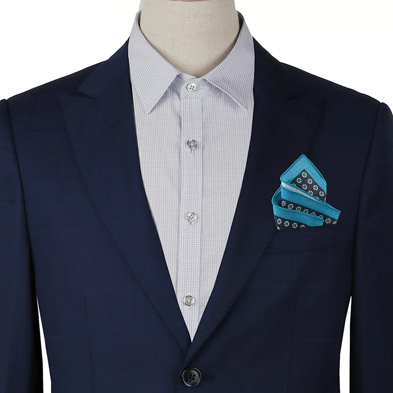 Tailor Smith Pocket Square Linen Business Handkerchief, Gift