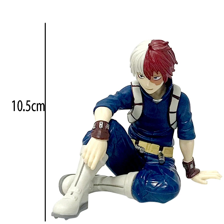 Figurine de dessin animé My Hero Academia Midoriya Izuku Todoroki Shouto Bakugou Katsuki, 11cm, personnage d'anime, cadeau d'anniversaire