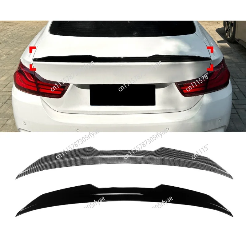 Rear Spoiler PSM Style Exterior Trim For BMW 4 Series F32 2014-2020 Car Rear Wing Trunk Lip Deflector Styling Accessory