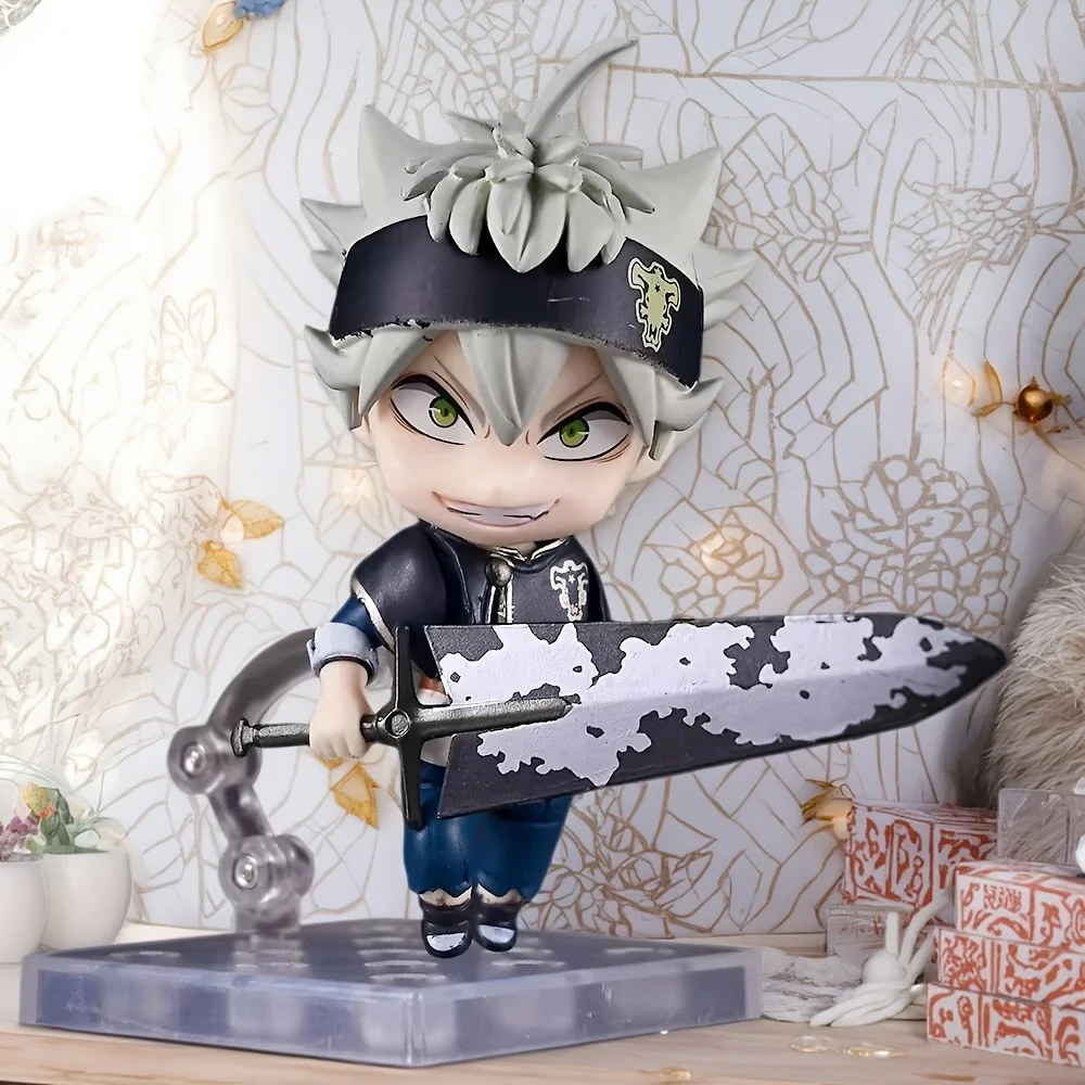 Anime Game Character 1 Q-version Figurine with Interchangeable Hands And Face Statue Model Decorative Item for Fans