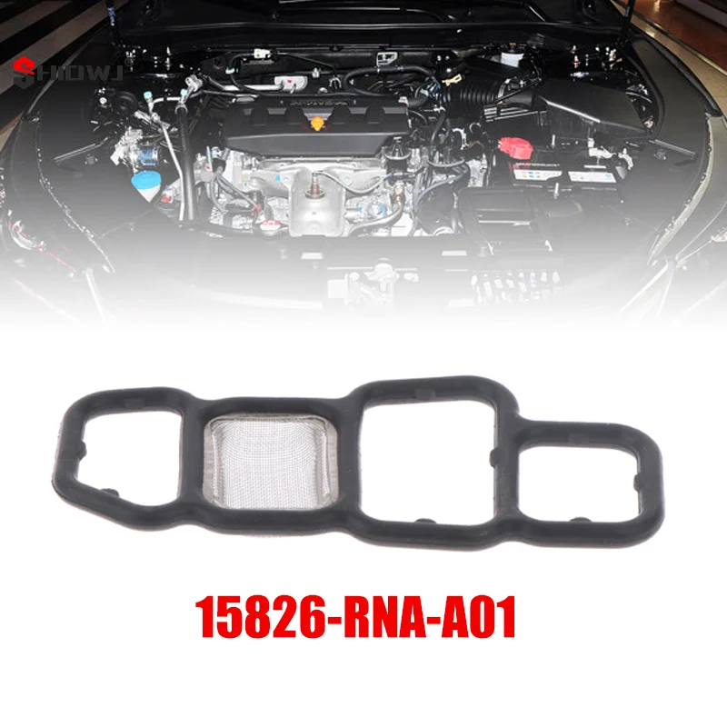 1pc vtec filtro de válvula de carretel 15826-rna-a01 compatível com civic 2006-2014 accord junta filtro 15826rnaa01 junta da válvula solenóide