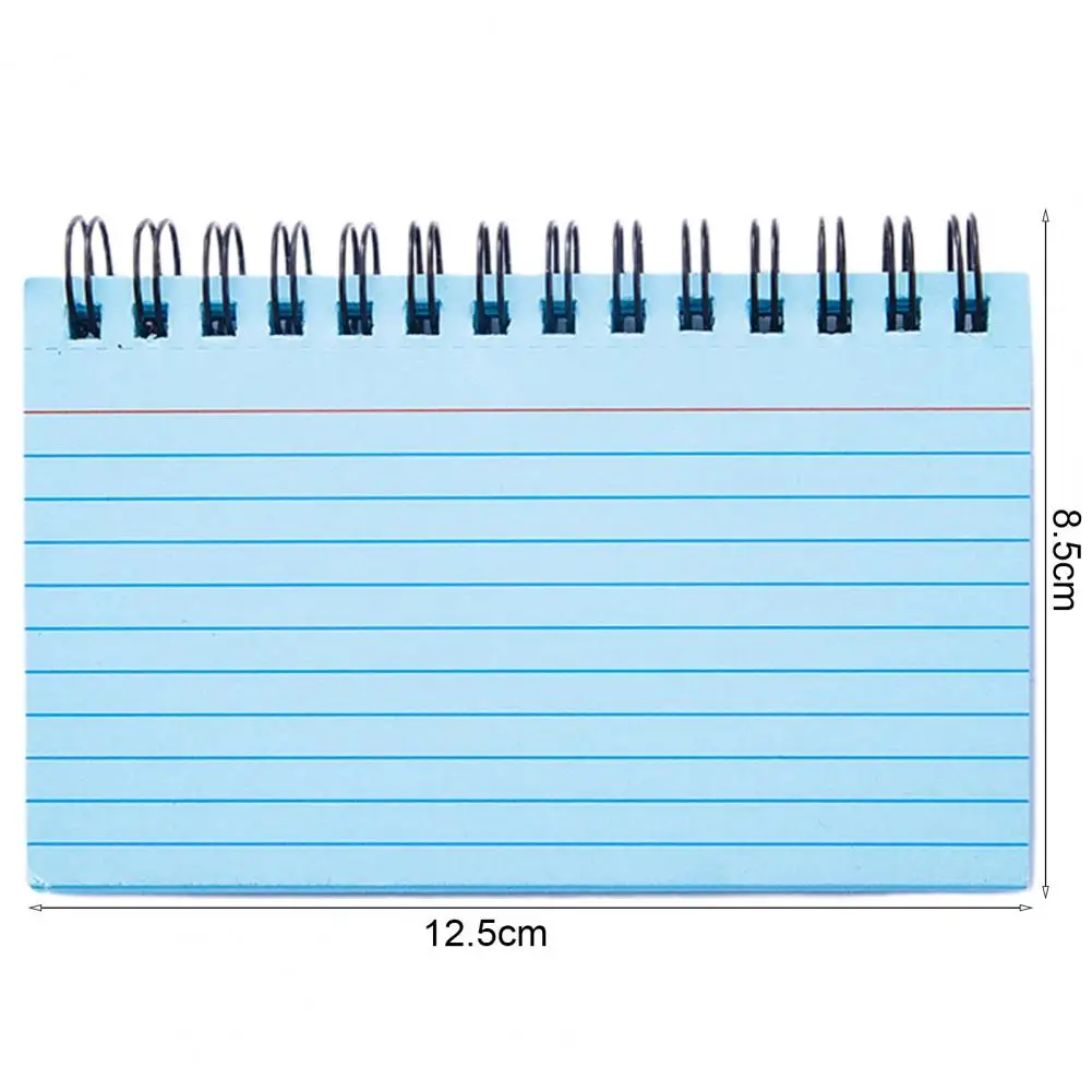 Bloc de notas con cubierta transparente, papel resistente a las manchas, libro de notas para reuniones del personal, suministros de oficina