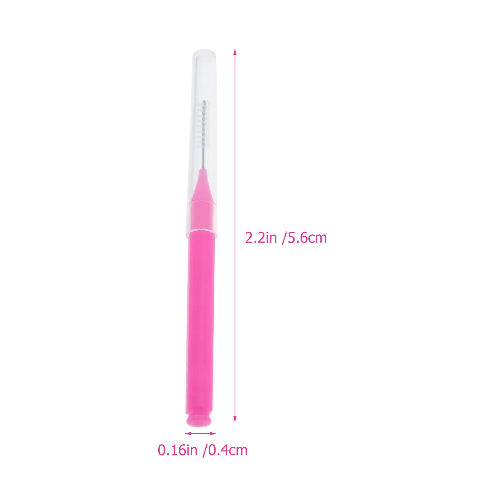 100 pièces brosses à sourcils brosse à cils en plastique Durable pour maquillage fournitures d'extension de cils peigne à cils brosse à sourcils