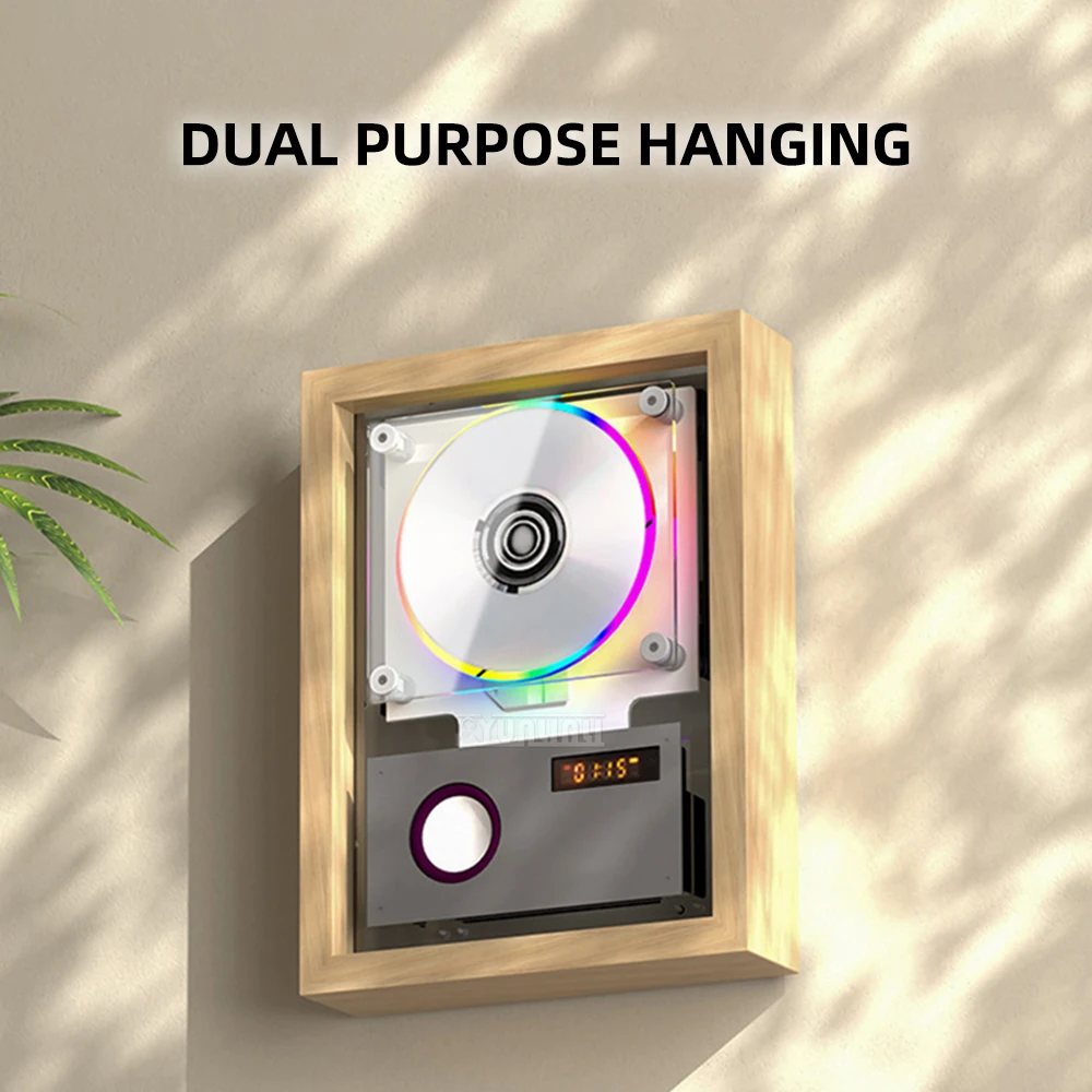 Music-Themed Animated Picture Frame CD Player with Magnetic Dust Protection: Creative Artistic “Manha” Series Bluetooth Player