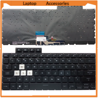 New Replacement Laptop Backlit Keyboard for ASUS for TUF Dash F15 FX516 FX516P FX516PM FX516PR Black US United States Edition