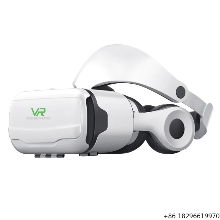 Mobile Phone 3D Virtual Reality Gaming Glasses With Headset Drop Shipping Popular VR Eyewear