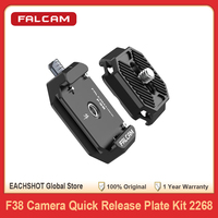 ​FALCAM F38 Camera Quick Release Plate Kit Quick Switch Solution with 1/4 and 3/8 threaded holes for DSLR Camera Tripod Gimbal
