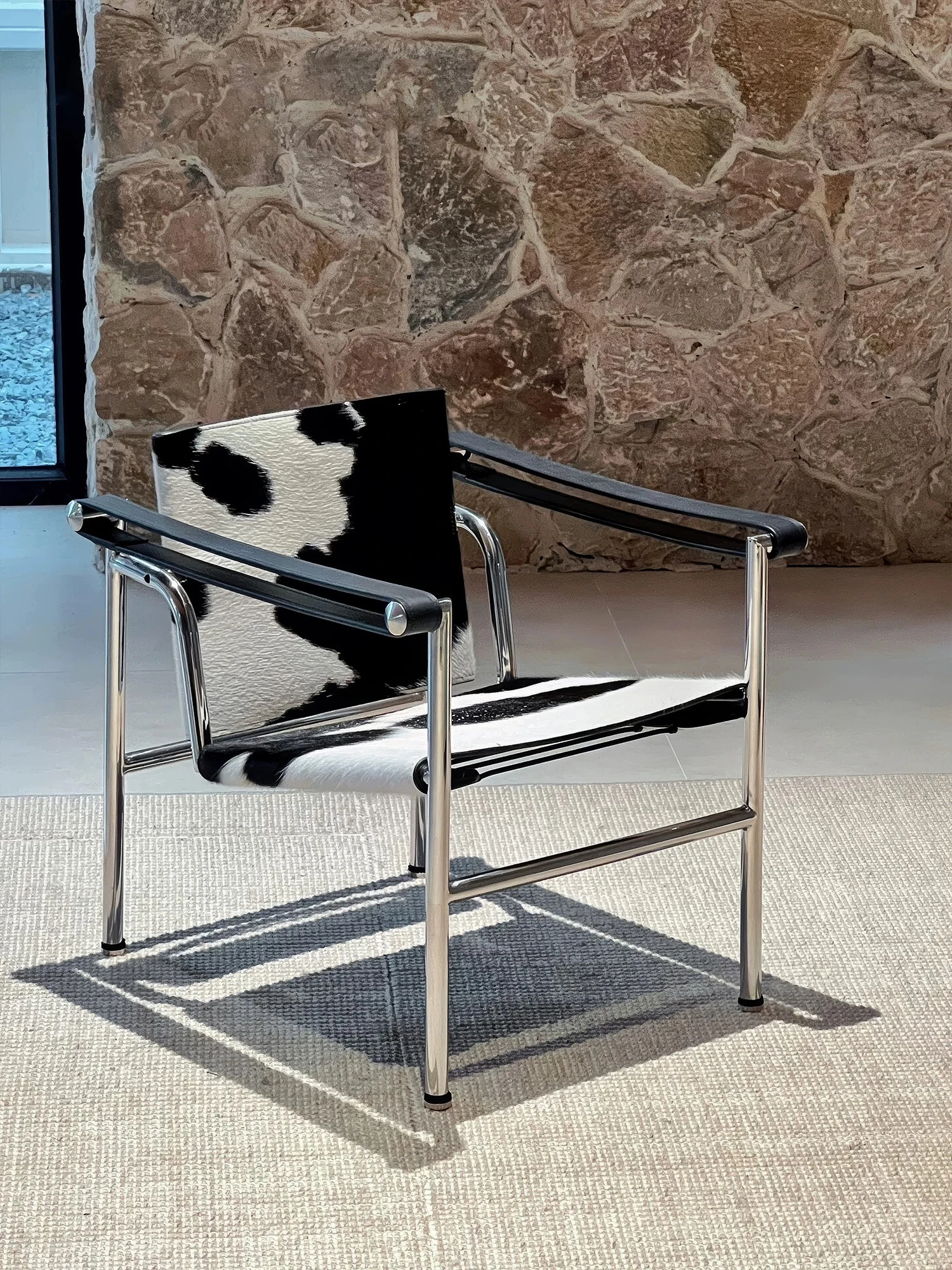 Designer armrest single chair medieval Bauhaus single sofa