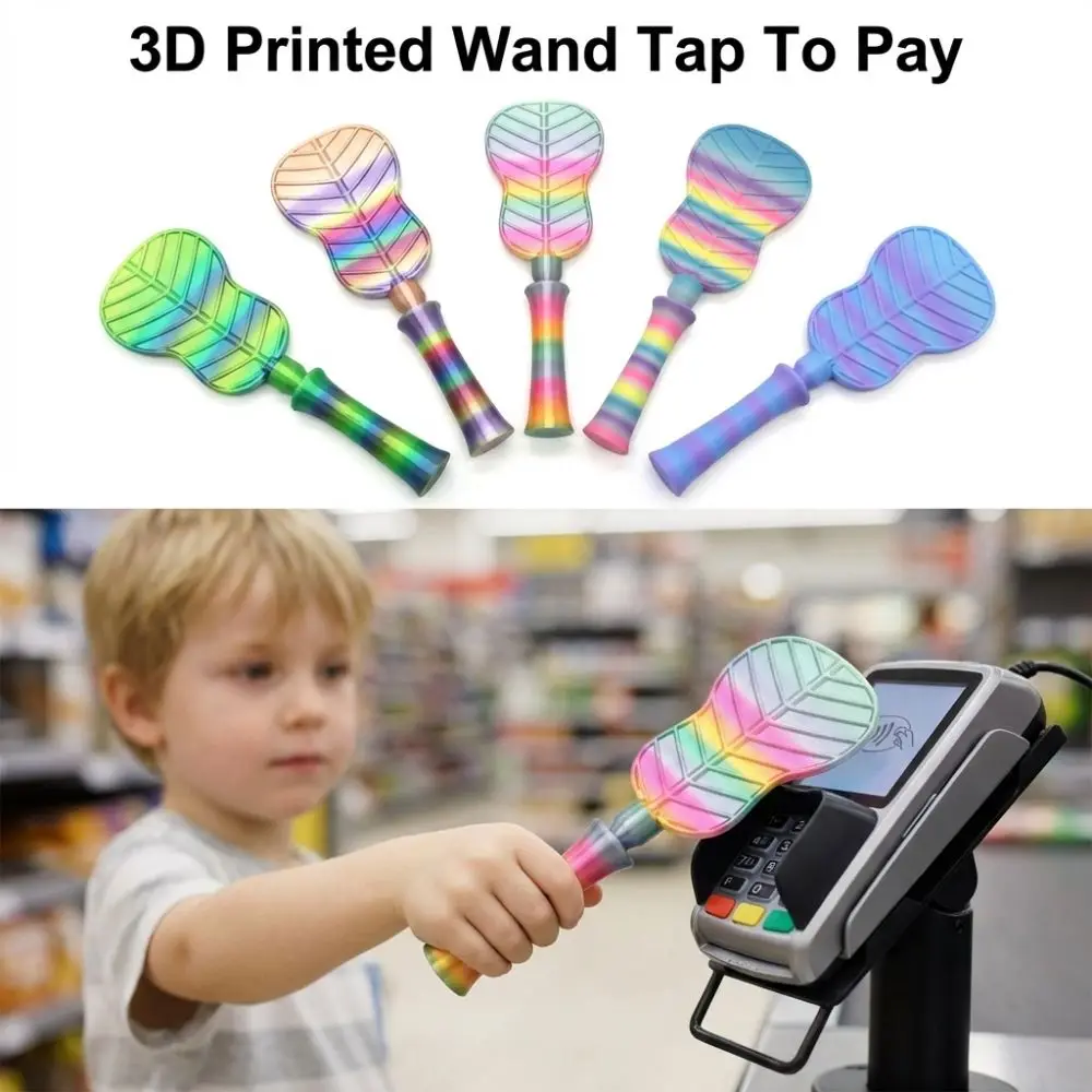 

Креативный 3D-принтер для печати: удобный бесконтактный платежный чехол-накладка, легкий, портативный, забавный, волшебный, для быстрой оплаты.