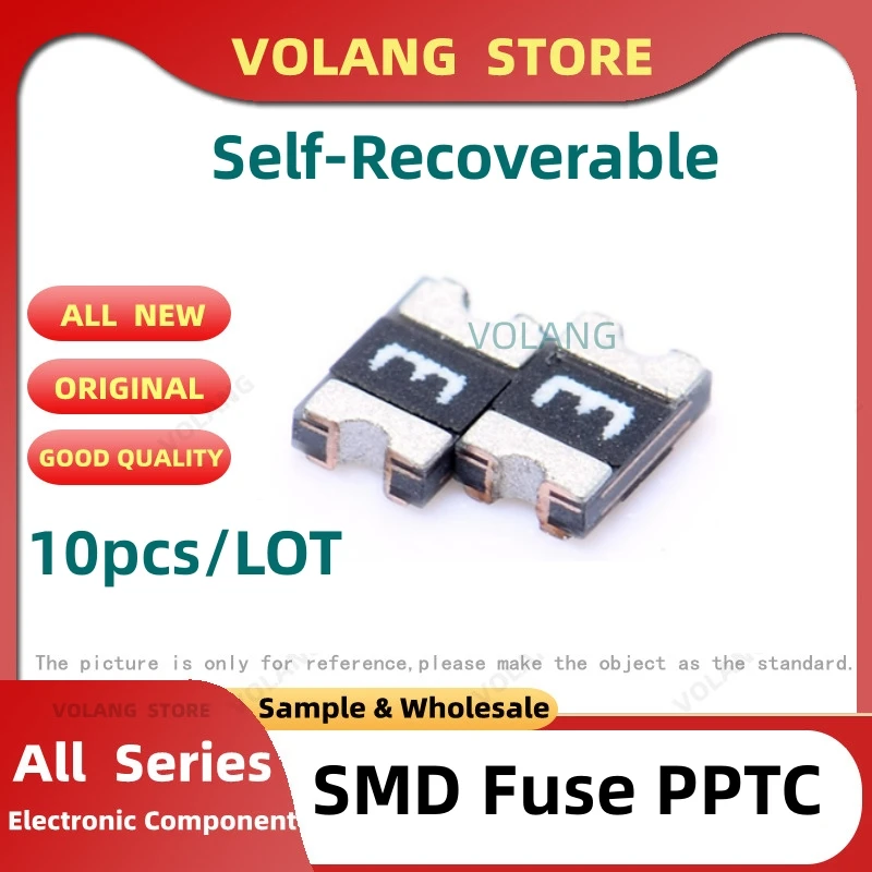 10PCS Self-Recoverable SMD Fuse PPTC Mark E 2.0mm*1.2mm