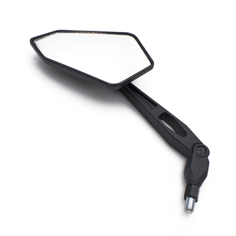 Universial 8mm 10mm Motorcycle Rearview Mirror Scooter E-Bike Rear View Bar End Mirror Electromobile Back Side Folding Mirror