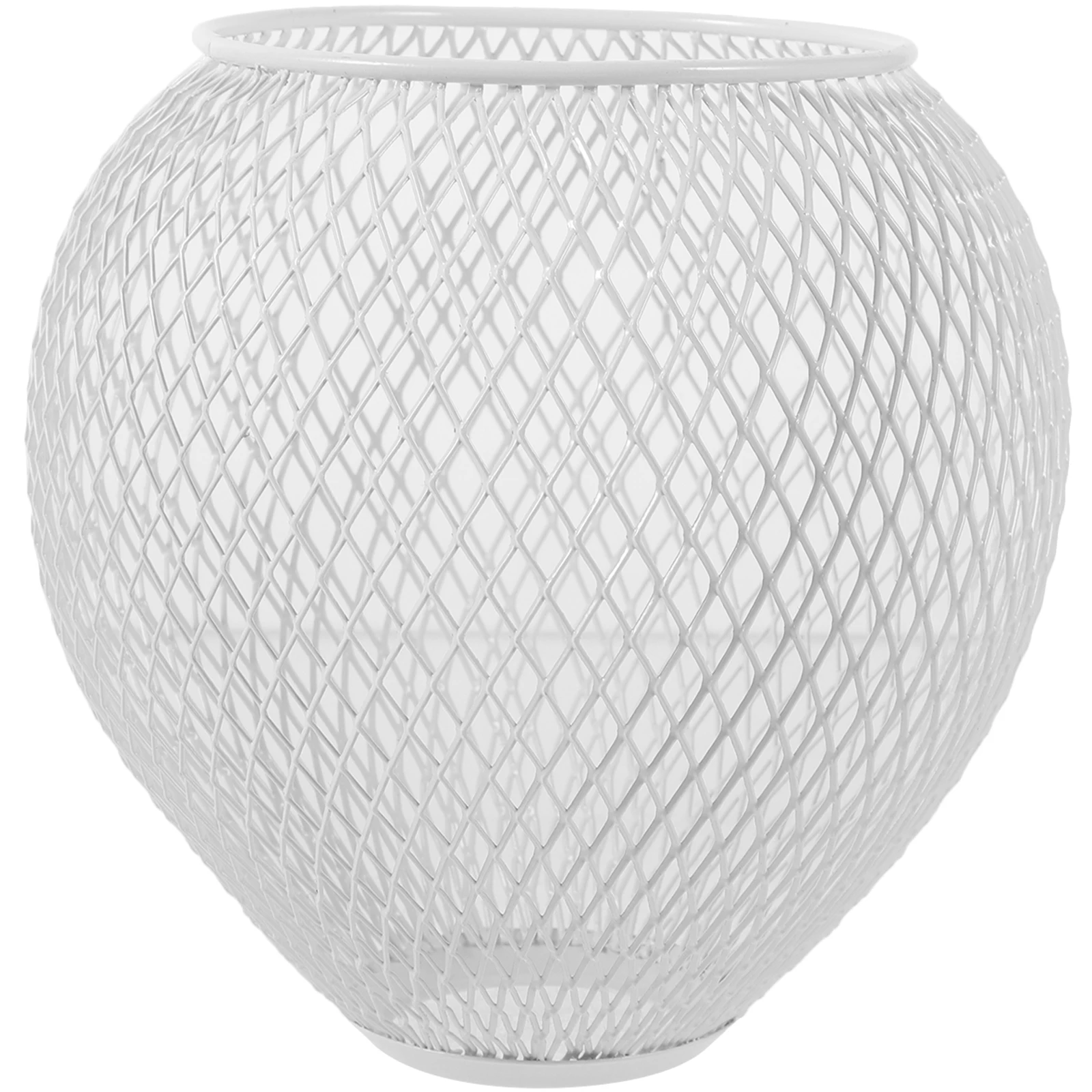 

Hollow Out Lamp Shade Iron Wire Mesh Metal Light Cover Pendant Hanging Vintage Ceiling Decorative Light Shade Reusable Household