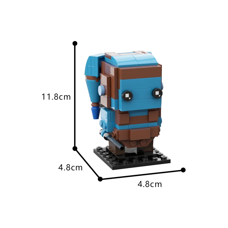 Moc Aayla Secura Klon Kriege Modell Bausteine Raum Krieg Action figur montiert Ziegel Spielzeug Kinder Geburtstag Geschenk Ornamente