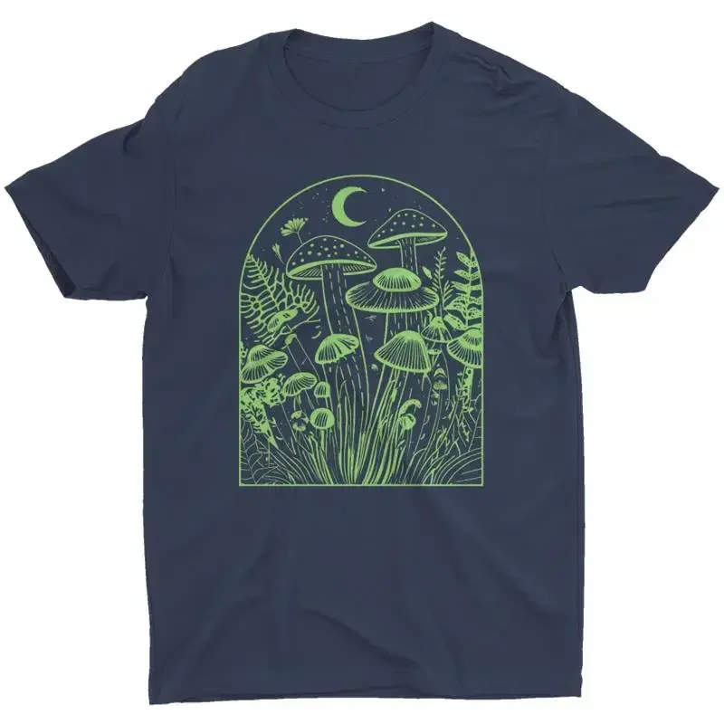 Mushroom T Shirt Mycology Fungi Foraging Whisperer Nature Lover