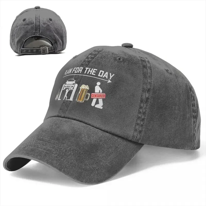 Y2K Mechanics Funny Coffee Wrench Beer Spring Autumn Men Women Baseball Cap Hip Hop Sunhat Cotton Outdoor Casquette