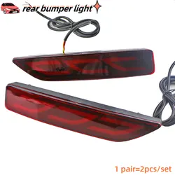 2pcs Rear Bumper Light Brake Lights Led Reflector For Honda BRV BR-V 2015-2019 CRV 2007-2009 2012 Urban-2014 MOBILIO 2016 2017