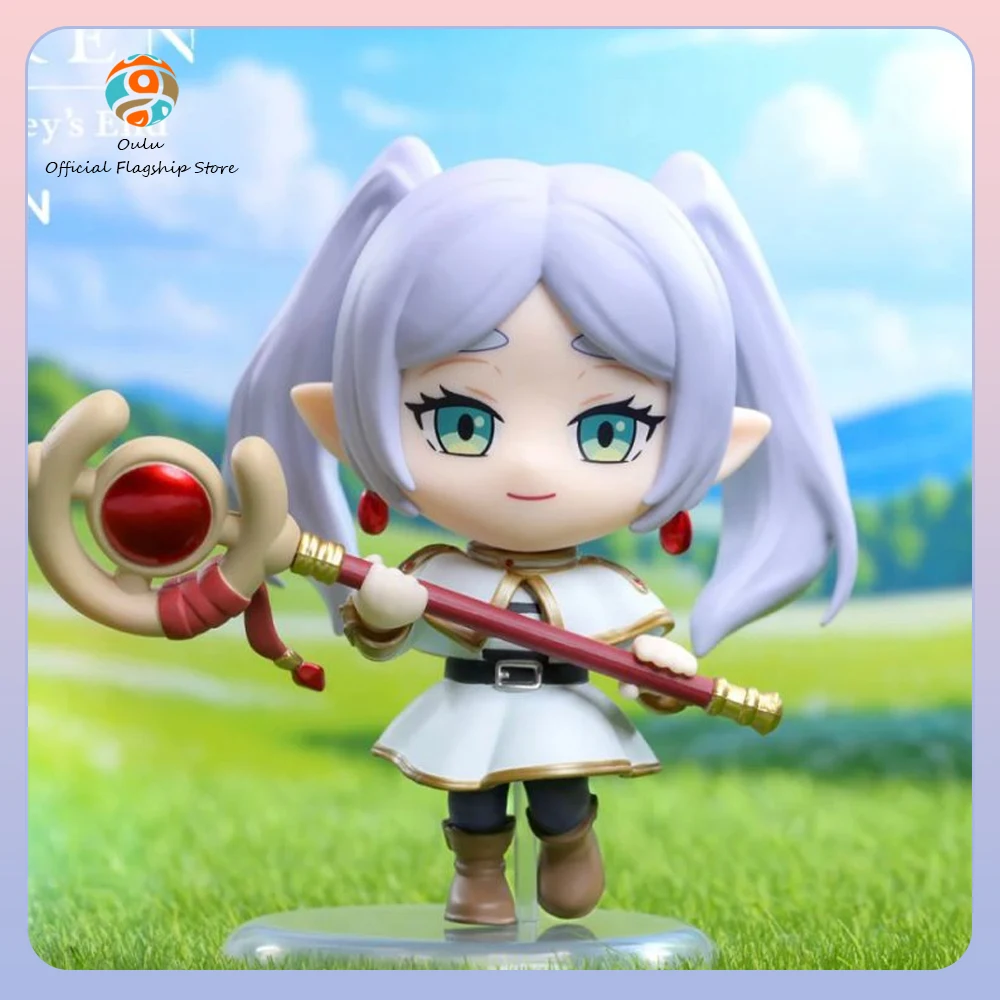 

Новые оригинальные горячие игрушки Frieren Hinmel Heiter Fern, аниме-фигурки, загадочная коробка Frieren: Beyond Journey's End, слепая коробка, подарочная игрушка