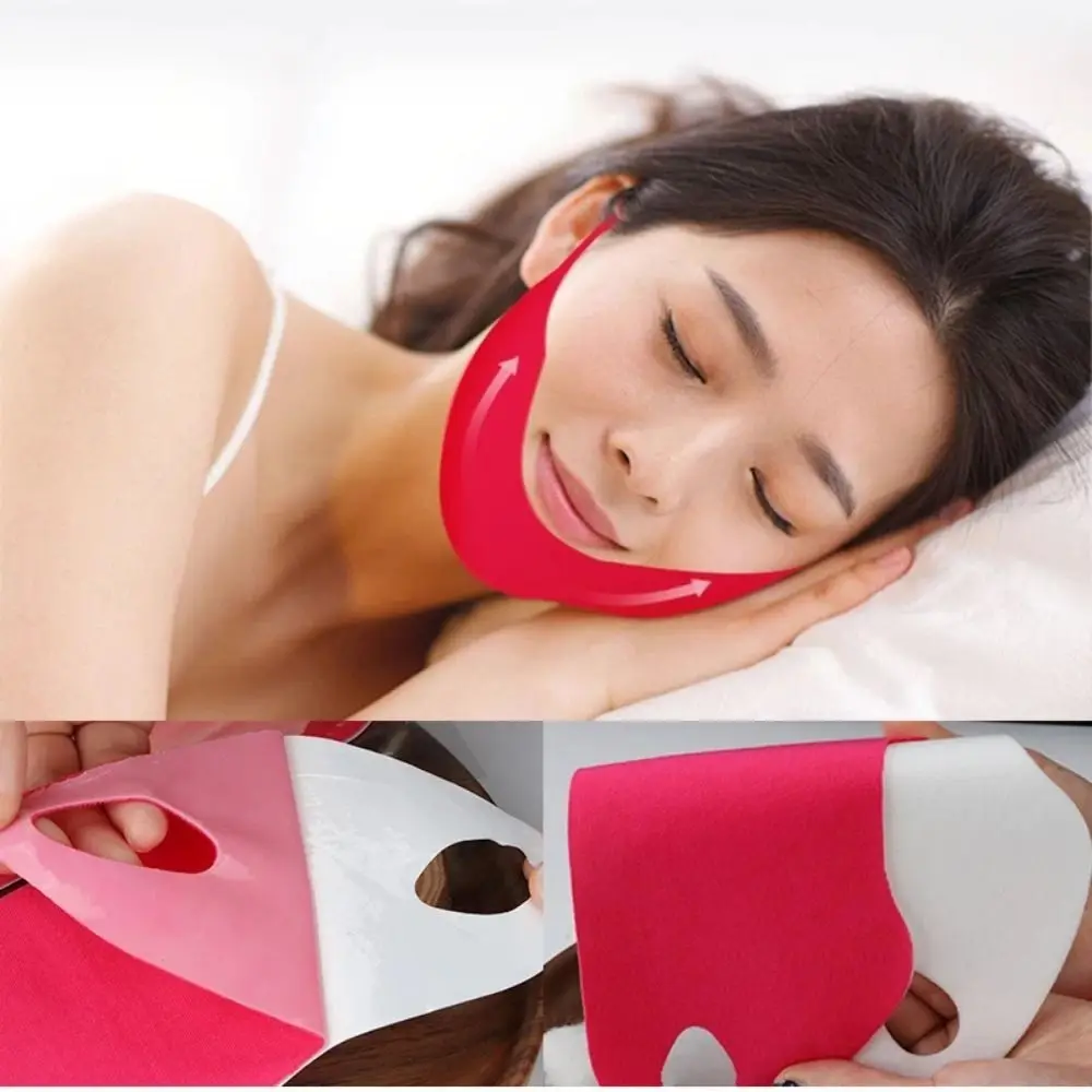 

5pcs/pack V Shape Facial Lifting Mask V Line Firm Beauty Tool Thin Face Mask for Face Slim Face Care Facial Massager