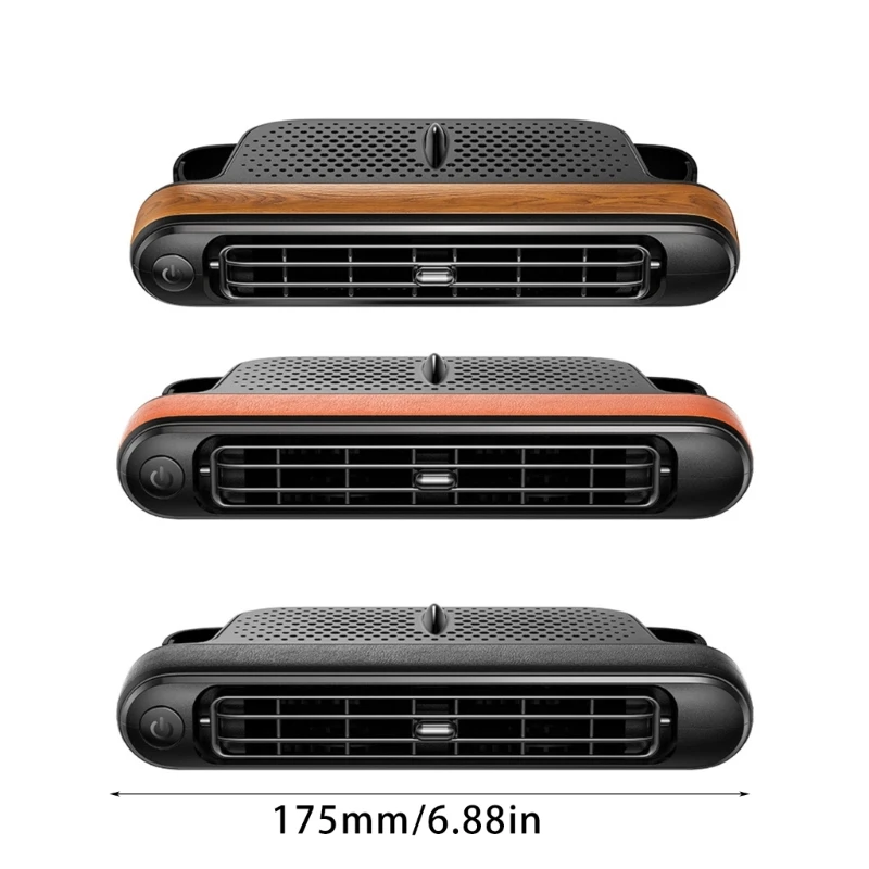 รถพัดลมรถที่นั่งพัดลมรถที่นั่งอุปกรณ์ทำความเย็นพัดลมระบายความร้อนอัตโนมัติเนื้อพลาสติกDropshipping