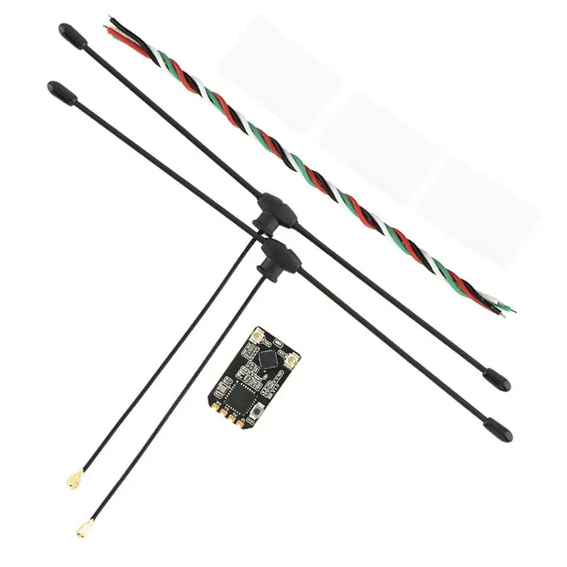 

Приемник WOTT-Bandit BR3 ELRS 915 МГц ExpressLRS RX 500 мВт CRSF со встроенным TCXO для FPV-дронов для фристайла и гонок на дальние дистанции
